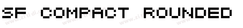 SF Compact Rounded B字体转换